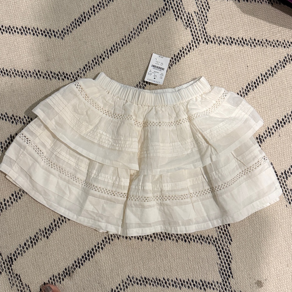 NWT: Crewcuts Girls' tiered skirt with ruffles size S - Picture 5 of 5